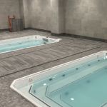 Indoor pool installation