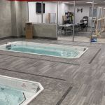 Indoor pool installation