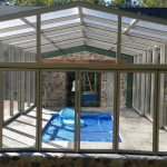 Sunroom enclosure construction
