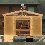 Addition roof framing