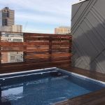 Rooftop pool